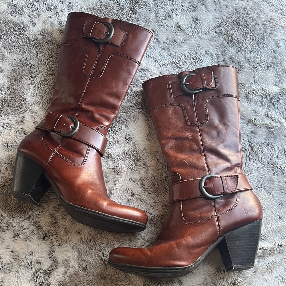 Born Original Concepts Adelaide Brown Leather Boots